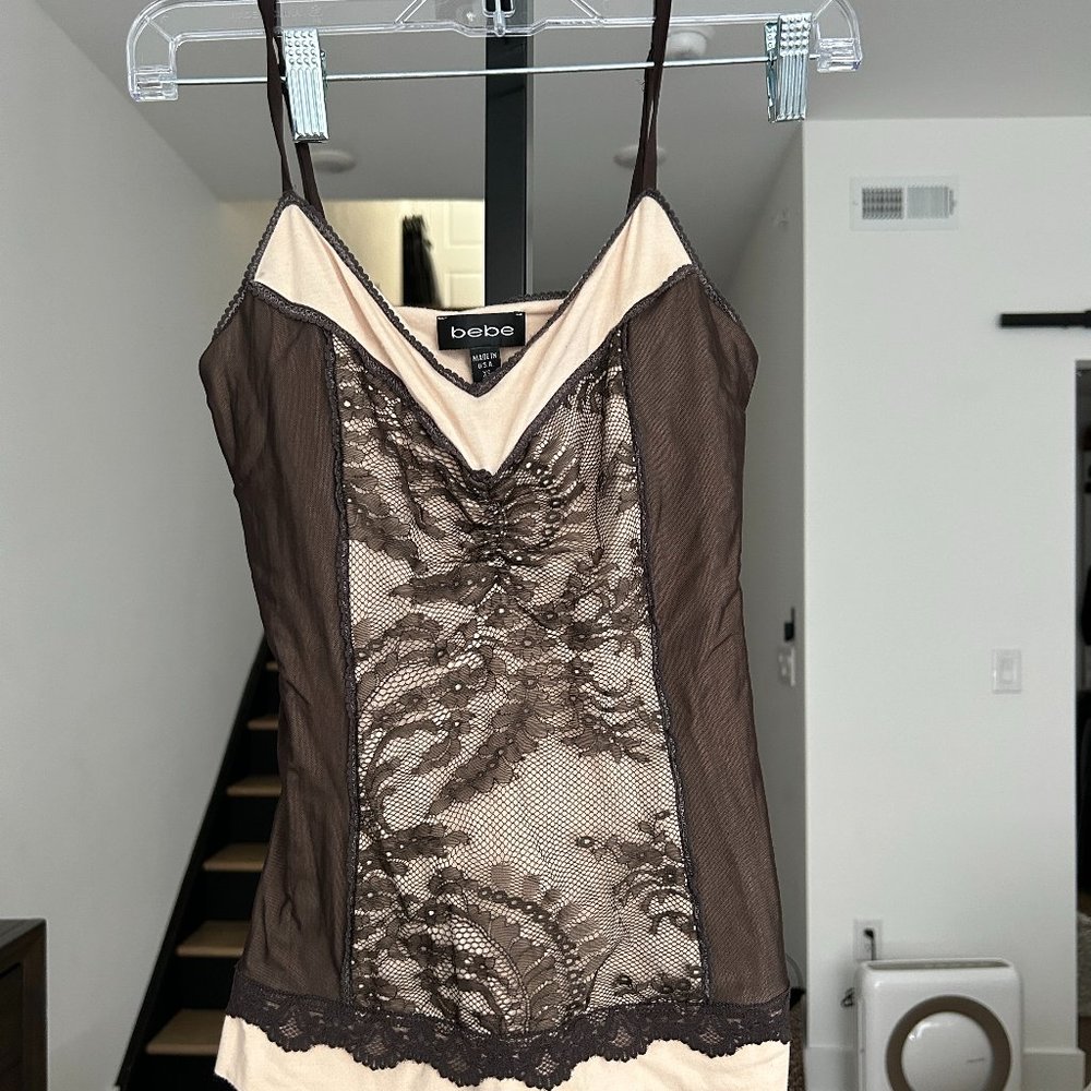 Vintage BEBE courset top